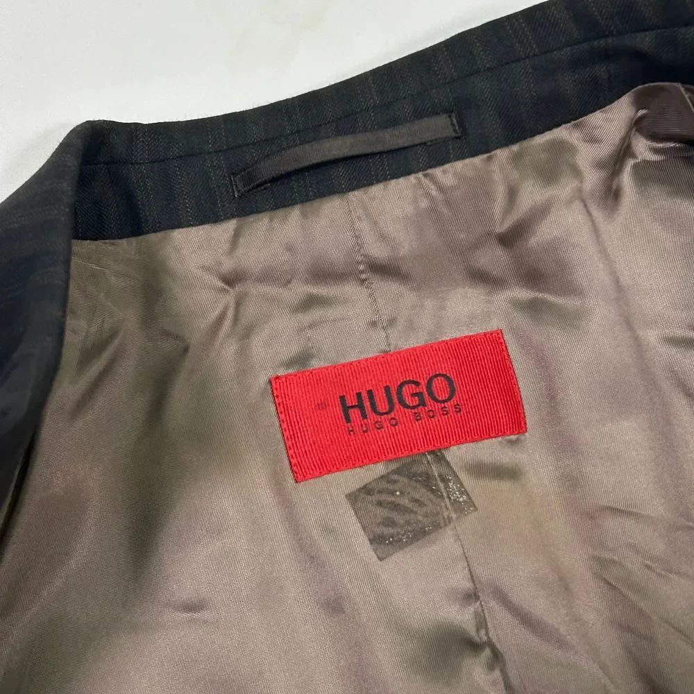 Hugo‎ Hugo Boss Wool Aamon/Hago Slim Fit Suit Jacket Blazer Mens 50 (US 40R)
